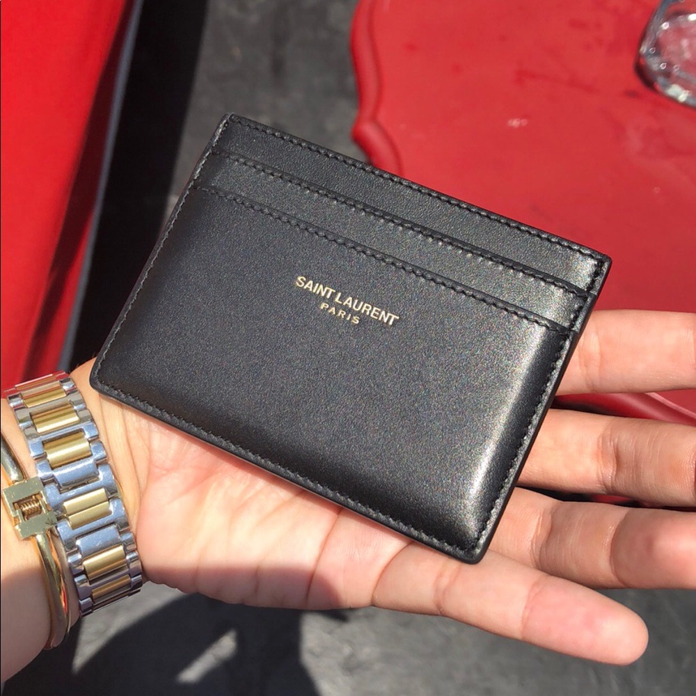 Ives Saint Laurent card holder